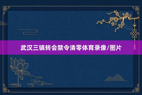 武汉三镇转会禁令清零体育录像/图片