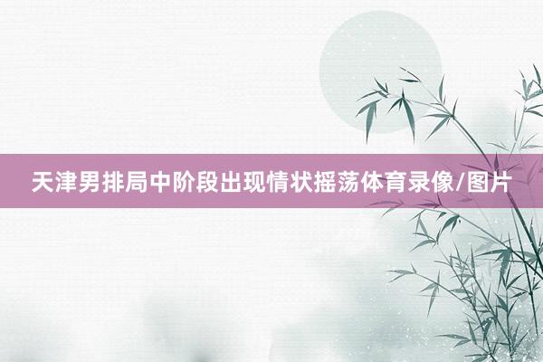 天津男排局中阶段出现情状摇荡体育录像/图片