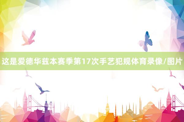 这是爱德华兹本赛季第17次手艺犯规体育录像/图片