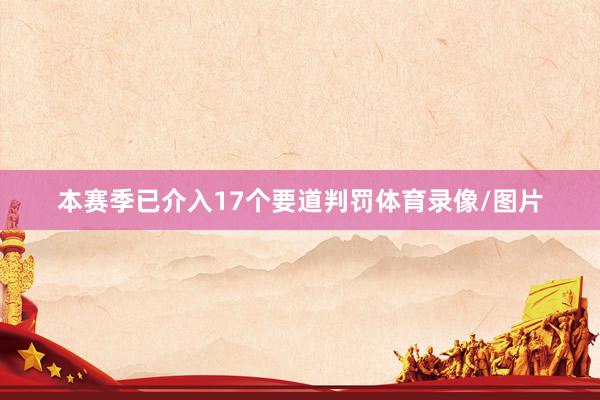本赛季已介入17个要道判罚体育录像/图片