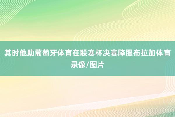 其时他助葡萄牙体育在联赛杯决赛降服布拉加体育录像/图片