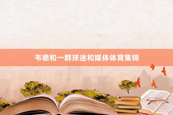 韦德和一群球迷和媒体体育集锦