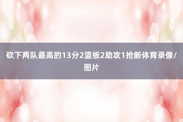 砍下两队最高的13分2篮板2助攻1抢断体育录像/图片