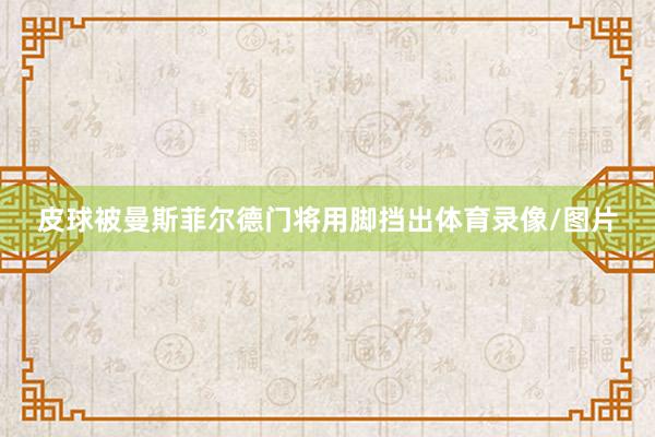 皮球被曼斯菲尔德门将用脚挡出体育录像/图片