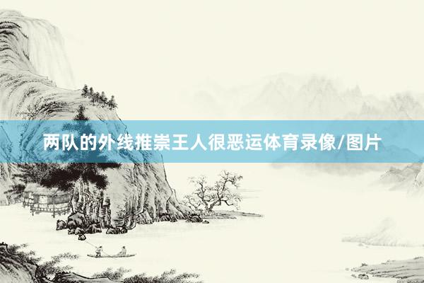 两队的外线推崇王人很恶运体育录像/图片