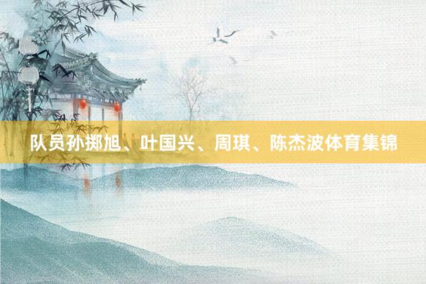 队员孙掷旭、叶国兴、周琪、陈杰波体育集锦